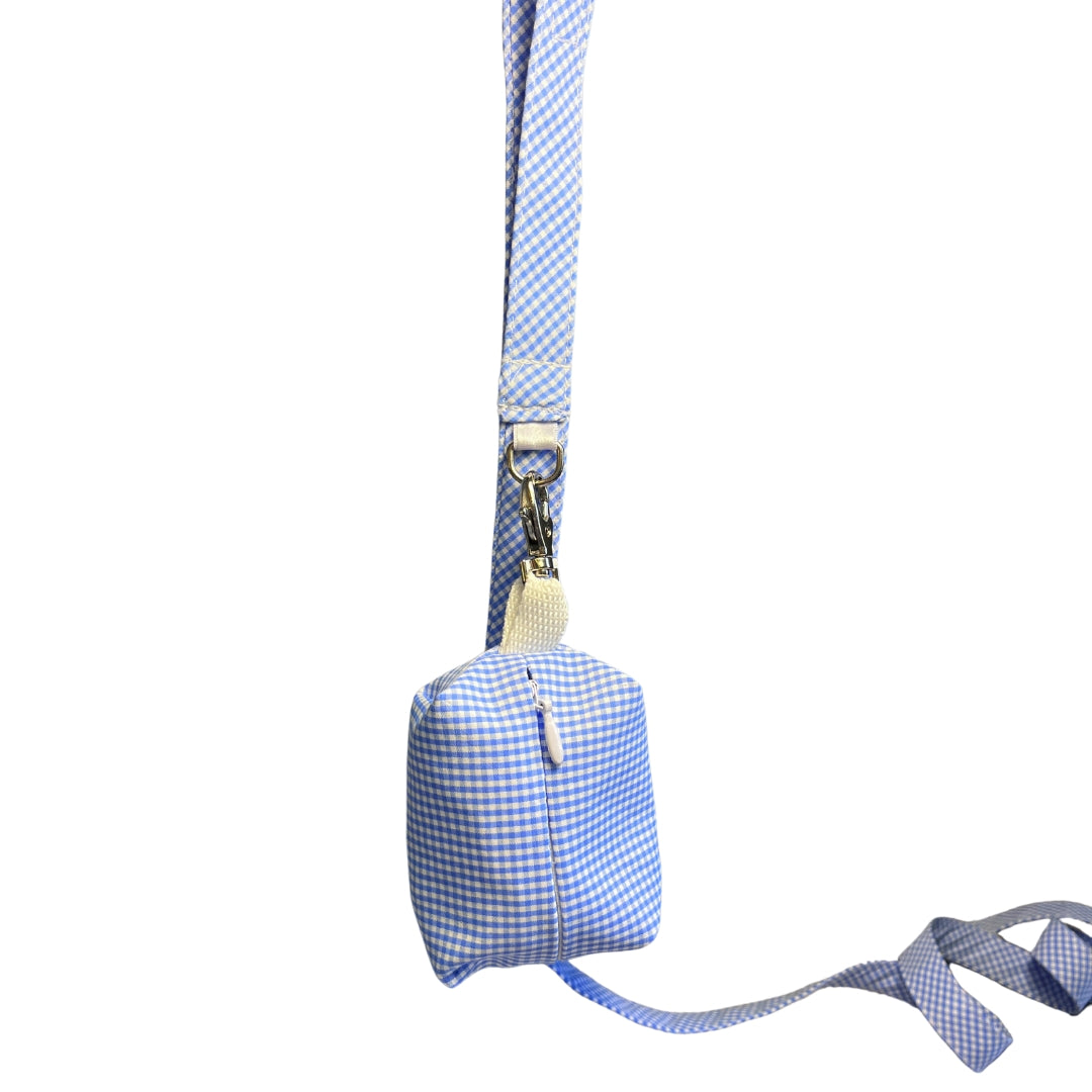 Pop Bag para Perro "Azul Vichy"