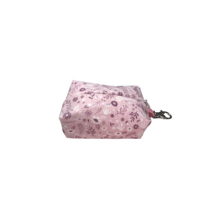 Pop Bag for Dogs "Pink with Flowers"