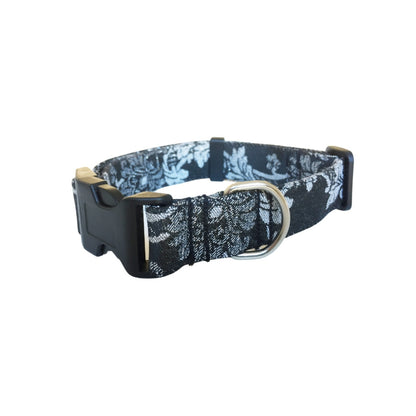 Collar para Perro "Black and Silver"