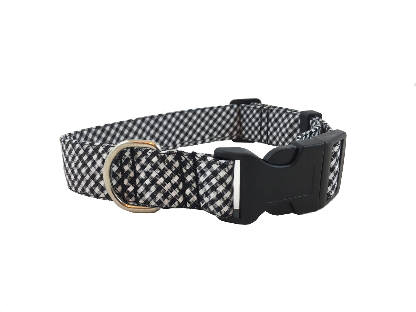 Collar para Perro "Vichy Negro"